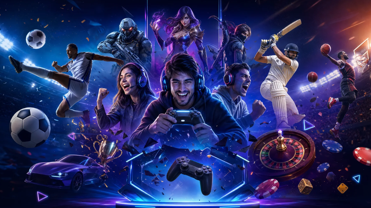 Sports and esports betting themed artwork